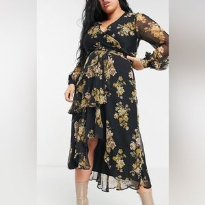 Asos floral dress